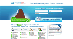 Desktop Screenshot of freebackgroundcheck.us