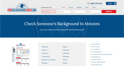 Desktop Screenshot of northcarolina.freebackgroundcheck.org