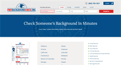 Desktop Screenshot of colorado.freebackgroundcheck.org