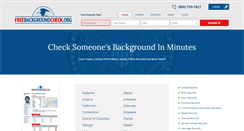 Desktop Screenshot of louisiana.freebackgroundcheck.org